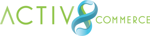 Activ8 Commerce logo.