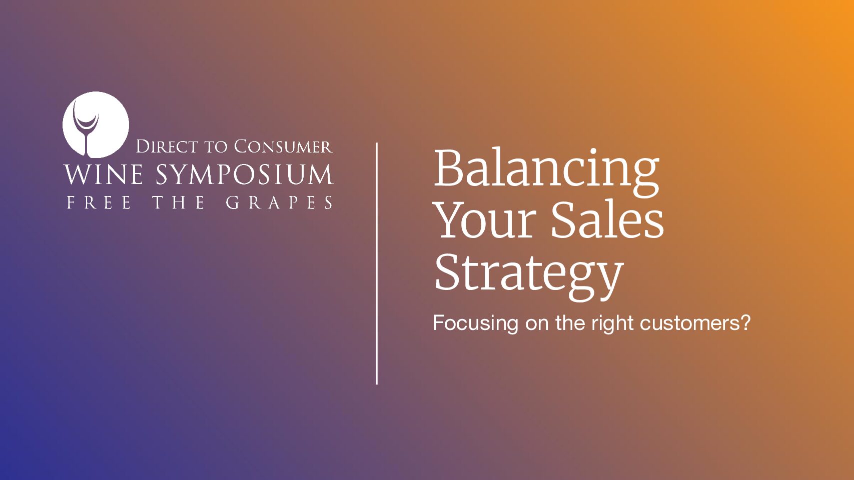2: Balancing your Sales Strategy