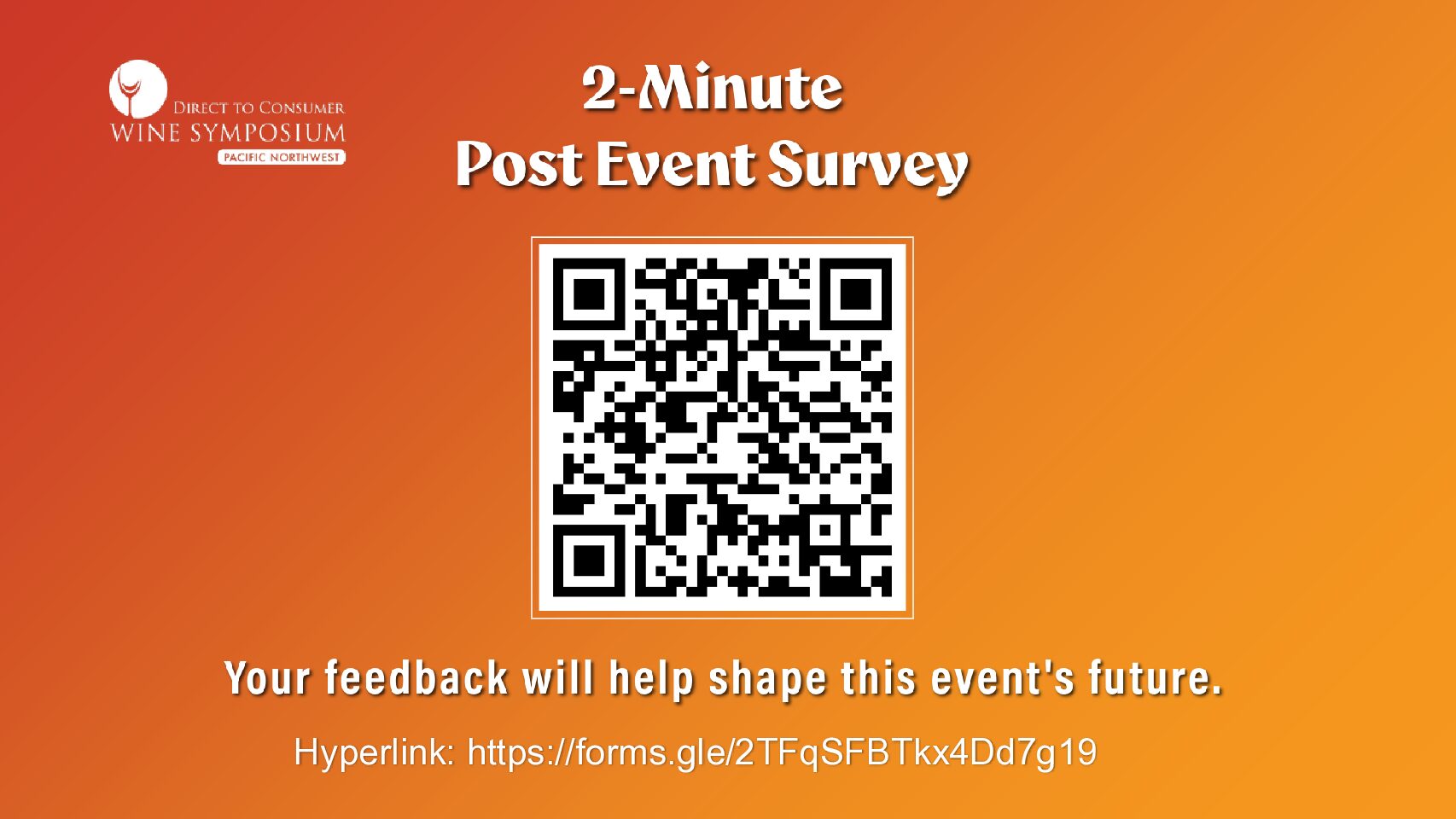 Take the Survey