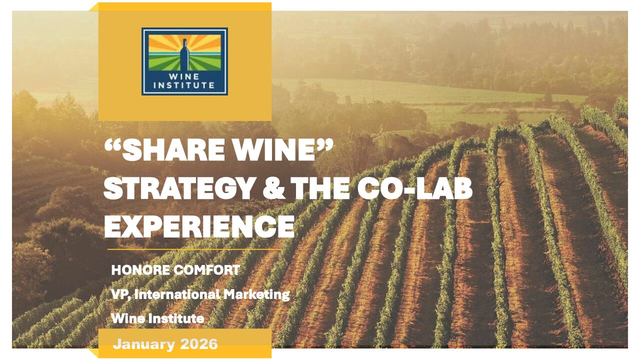 17: "Share Wine" Strategy & the Co-Lab Experience