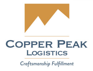 Copper Peak Logistics logo with Craftsmanship Fulfillment text below, as seen at the Direct to Consumer Wine Symposium.